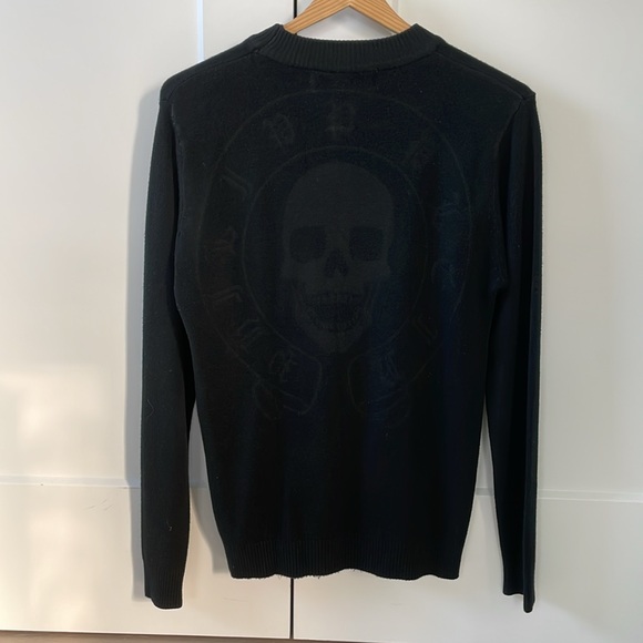 Philipp Plein Men’s Wool Sweater- size Large - Picture 3 of 5